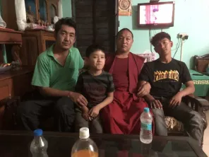 Compassionate care for an elderly member of the community
